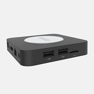 MECOOL KM2 PLUS Netflix and Google-certified 4k streaming device Android TV Smart Box are powered by S905X4-B Quad-Core A55 CPU with AV1 HDR. Runs on the latest Android TV system Android 11