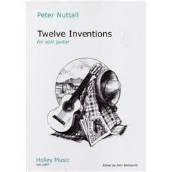 Peter Nuttall: Twelve Inventions Guitar Sheet Music