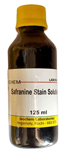 ISOCHEM LABORATORIES Safranine Stain Solution (125 Ml) - Liquid