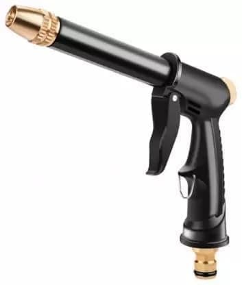 TEKCOOL Mini High Pressures Water Spray Trigger Brass Nozzle Water Gun Garden Washing Tools Accessories 360° Water Jet Gun Sprayer for Watering Plants, Cleaning Car Wash(Mini Washer Gun)