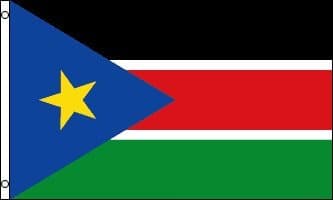 South SUDANESE FLAG, 3'x5'