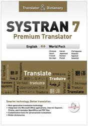 v.7.0 Premium Translator English-World Language Pack - Complete Product - 1 User