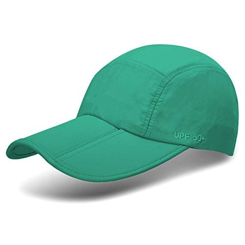 UPF 50+ Foldable Baseball Cap Sun Protection Quick Dry Portable Folding Hats for Men or Women