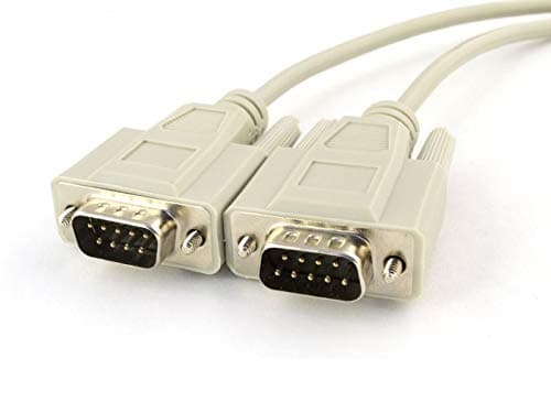 Networx Computer Cables - Serial/Null Modem (6 Feet, Serial - DB9M/M)