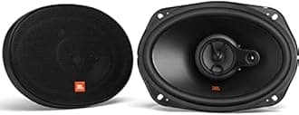 JBL Stage2 9634HI - 600W 6" X 9" (15.2Cm X 23Cm) Three Way Car Speaker with IMPP Cone with PEI Balanced Dome Tweeters Which Fills Out Their Sonic Signature with Crisp, High-End Frequencies, Black