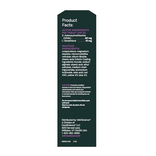 VetriScience Laboratories Vetri-SAMe Health Supplement