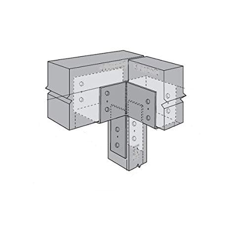 Simpson Strong-Tie ECCLR666 & ECCLL666 Column Cap L-Shape Right & Left