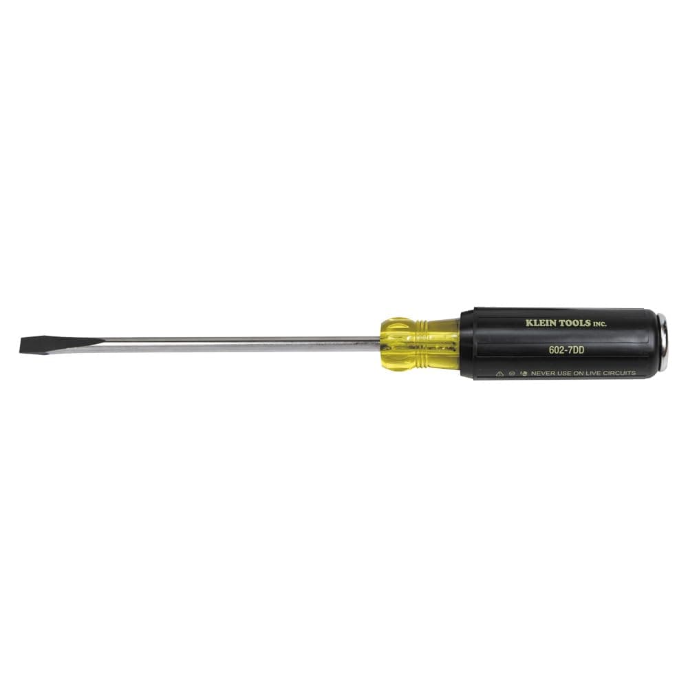 Klein Tools 602-7DD 7-Inch Demolition Screwdriver with 5/16-Inch Keystone,5/16 inch Keystone Tip, 7 inch Shank