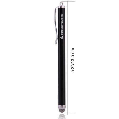 Replaceable Tip Hybrid Stylus (3 Pack), Red, Black and Silver