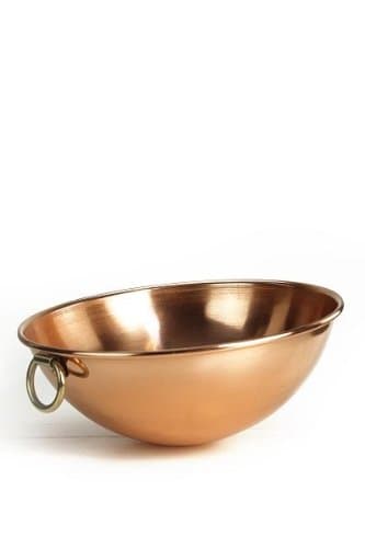 'CopperGarden®' Hemispherical bottom mixing bowl, copper 18 cm