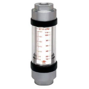 Hedland H800A-030-HT Flow Meter 1-1/4" SAE 20 High-Temp Aluminum Oil Service, 3.0 to 30 GPM
