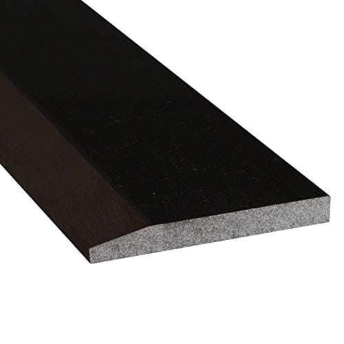 Single Hollywood Granite Door Saddle - Black Absolute Threshold - 36 x 6 Inch