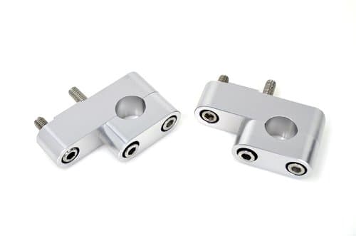 1" up 1.25" back Handlebar Risers Raptor 660R 700 700R