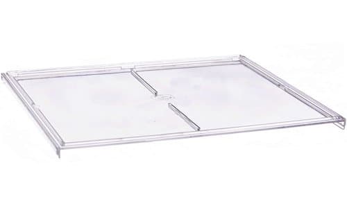 Aberdeen Plastics Locking Lid for Crystal Clear Shoe Storage Bin