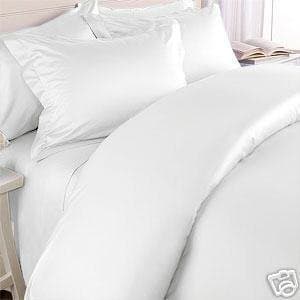 Jessica Sanders 1500 Thread Count Queen 4PC 100% Egyption Cotton, Sheet Set, White Deep Pocket