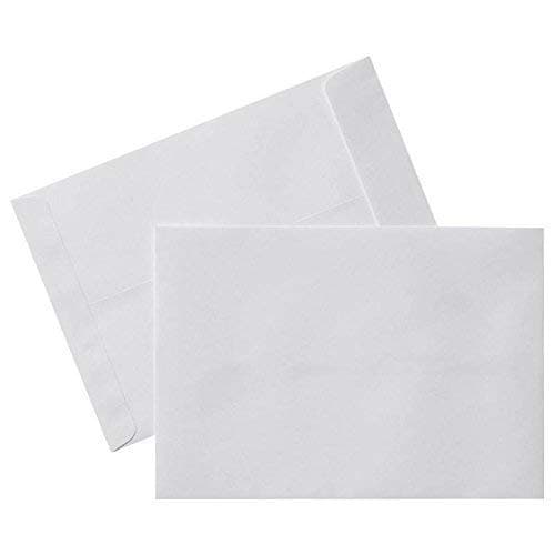 Tia Crafts Envelope Size A4 White Big Size Envelopes Best For Home Office Secure Mailing (100)