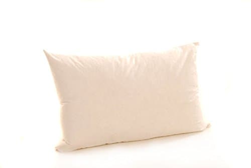 Luxury Home Decor Rectangular Oblong Boudoir Duck Feather Cushion White Pad Insert Filler (16" x 24" (40x60cm))