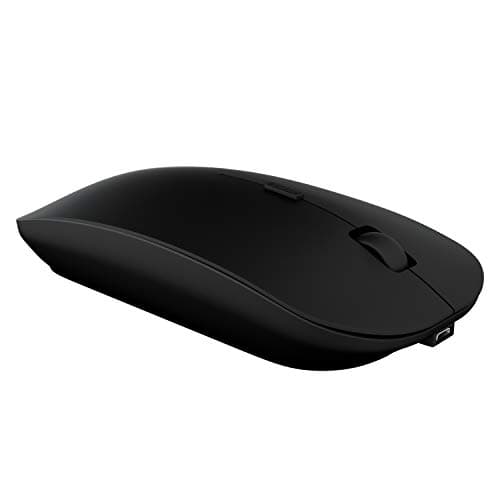 DEKEAN Bluetooth Mouse - Rechargeable Bluetooth Wireless Mouse Works for Most Bluetooth Enabled Computer, iMac, Mac Mini…