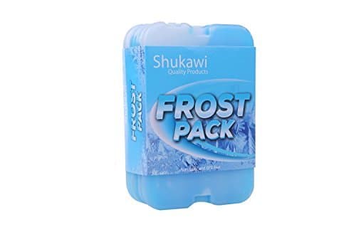 Cooler Ice Pack - Thin Reusable Ice Packs, Great Ice Packs for Lunch Box & Coolers, Keeps Lunch, Breast Milk & Dinner Fresh, and Tasty (Set of 4) Frost Packs