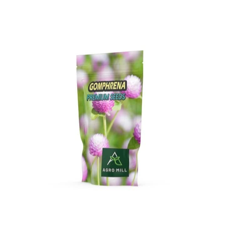 AGRO MILL GOMPHRENA/BACHELOR BUTTON/GLOBE AMARANTH FLOWER SEEDS-3