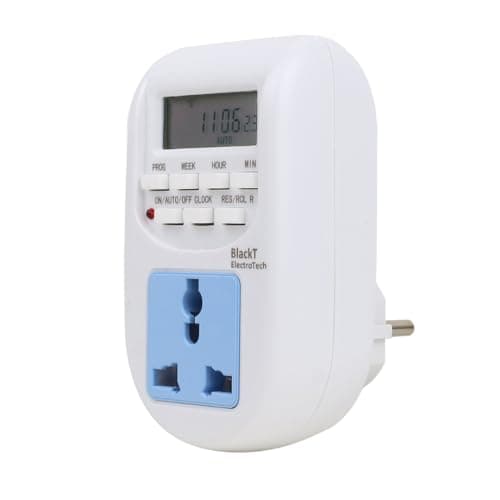BLACKT ELECTROTECH timer, Acrylonitrile Butadiene Styrene, white, CH