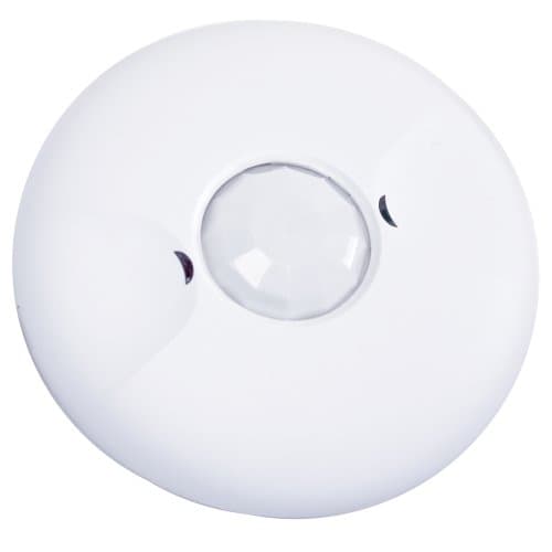 Intermatic IOS-CMP-LV Commercial Grade Low-Voltage Ceiling Mount PIR Occupancy/Vacancy Sensor, White