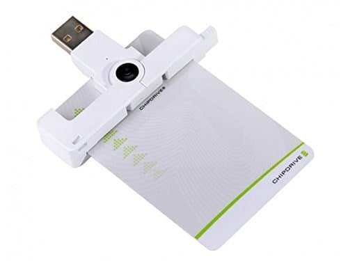 SCM CHIPDRIVE SmartFold (SCR3500) - SMART-Kartenleser - USB