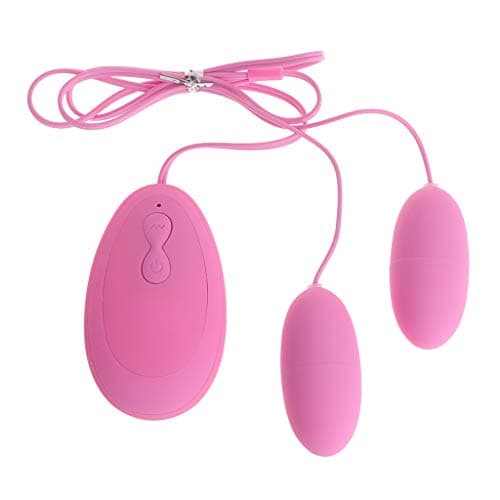 Eyessssty 1Pc Portable Wireless Remote Control 20 Speed Jump E.GGS Dual Bullets Vinrantor G S-po-tt C-L-i-t Stimulation Toy for Women Couples