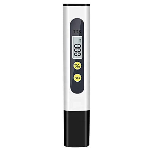 Shapure Imported Pen Type Digital BLACK & White TDS Meter (0-9990 PPM) High Accuracy for Quality Testing of Household Drinking Water, Aquarium, Swimming Pools (1pcs Digital TDS METER)