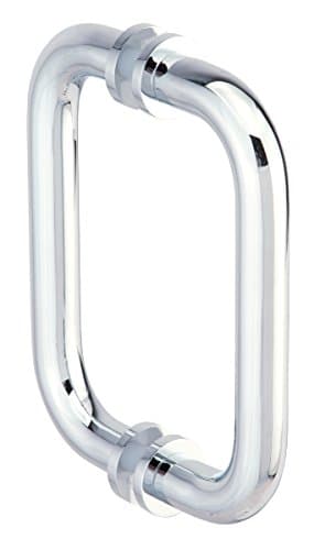 Habitat - 6" Double Shower Pull W/washers - Polished Chrome