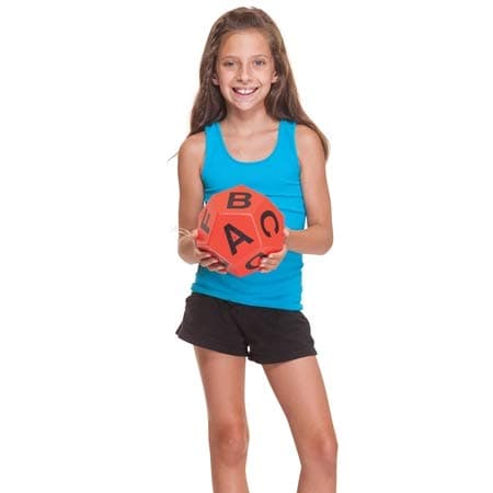 Coated Foam Alphabet Balls - 12 Sided