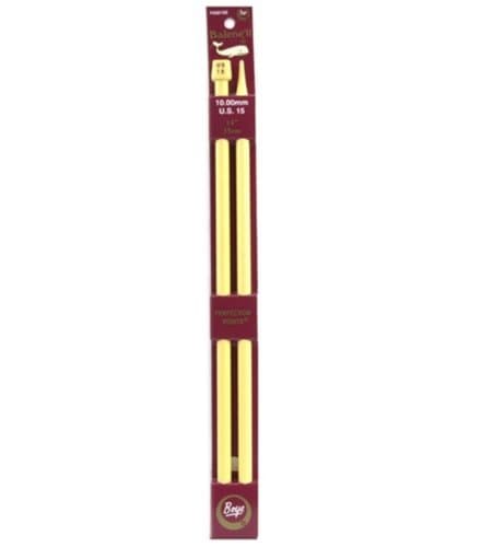 Boye Balene Single Point Knitting Needles 14 - Size 15 10.0mm