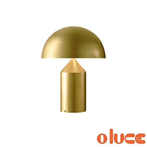 Oluce Atollo 239 Table Lamp 2x75W  E27  Dimmer Gold