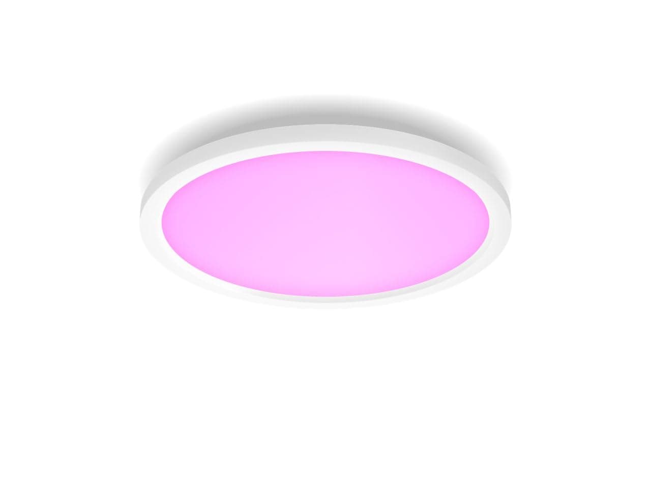 White and Colour Ambiance Surimu Smart LED Panel Light [Round - 40W] for Indoor Home Lighting, Wall, Ceiling, Bedroom, Livingroom.