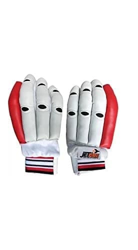 ArrowMax Rubber Basic Youth Batting Gloves Batting Gloves (Red, White) (7-14 Years), Exercise_and_Fitness