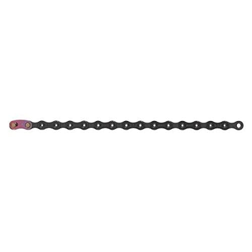 SRAM PC X01 Eagle Hollow Pin 126 Links Power Lock 12-Speed Chain - Black/Black