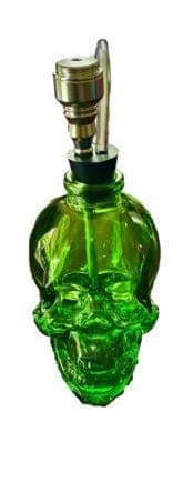Skull Glass Hookah (Green)