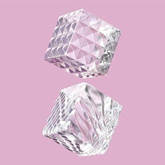 ZOKU Luxe Premium Designer Ice Mold, Large Silicone Ice Cube Molds for Whiskey, Cocktails and Party Drinks, Easy-Release Ice Maker, Ice Popsicile, Freezer Mould, BPA-Free