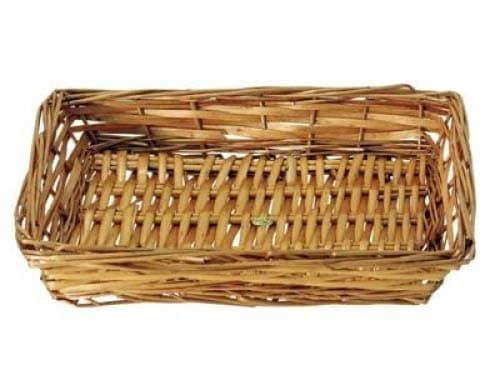 Rectangular Willow Tray - Open Weave 5-8 items