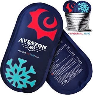 Soft Ice Packs for Injuries Reusable as Hot Cold Compress Therapy Cloth Fabric Flexible Gel Ice Heat Packs Pain Reliever for All Types of Body Aches: Back, Knee, Neck, Head, Nose, Feet, Face Set of 2