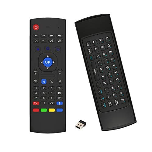 MX3 Fly Mouse Remote Control 2.4G Mini Wireless Fly Mouse Keyboard with Voice and Infrared Switch Play Game Smart Remote Mouse for Android TV Box IPTV HTPC Mini PC Windows Mac OS