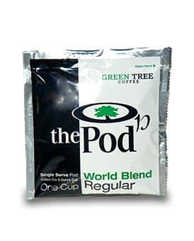 The POD, 1-Cup Coffee Pods - World Blend (Regular) 36 Pods