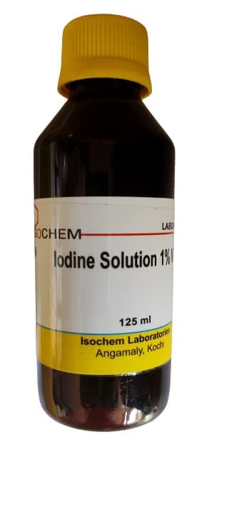 ISOCHEM LABORATORIES Iodine Solution 1% W/V (125 Ml),Liquid