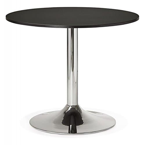 Paris Price – Design Side Table "Vanta 90 cm Black & Silver