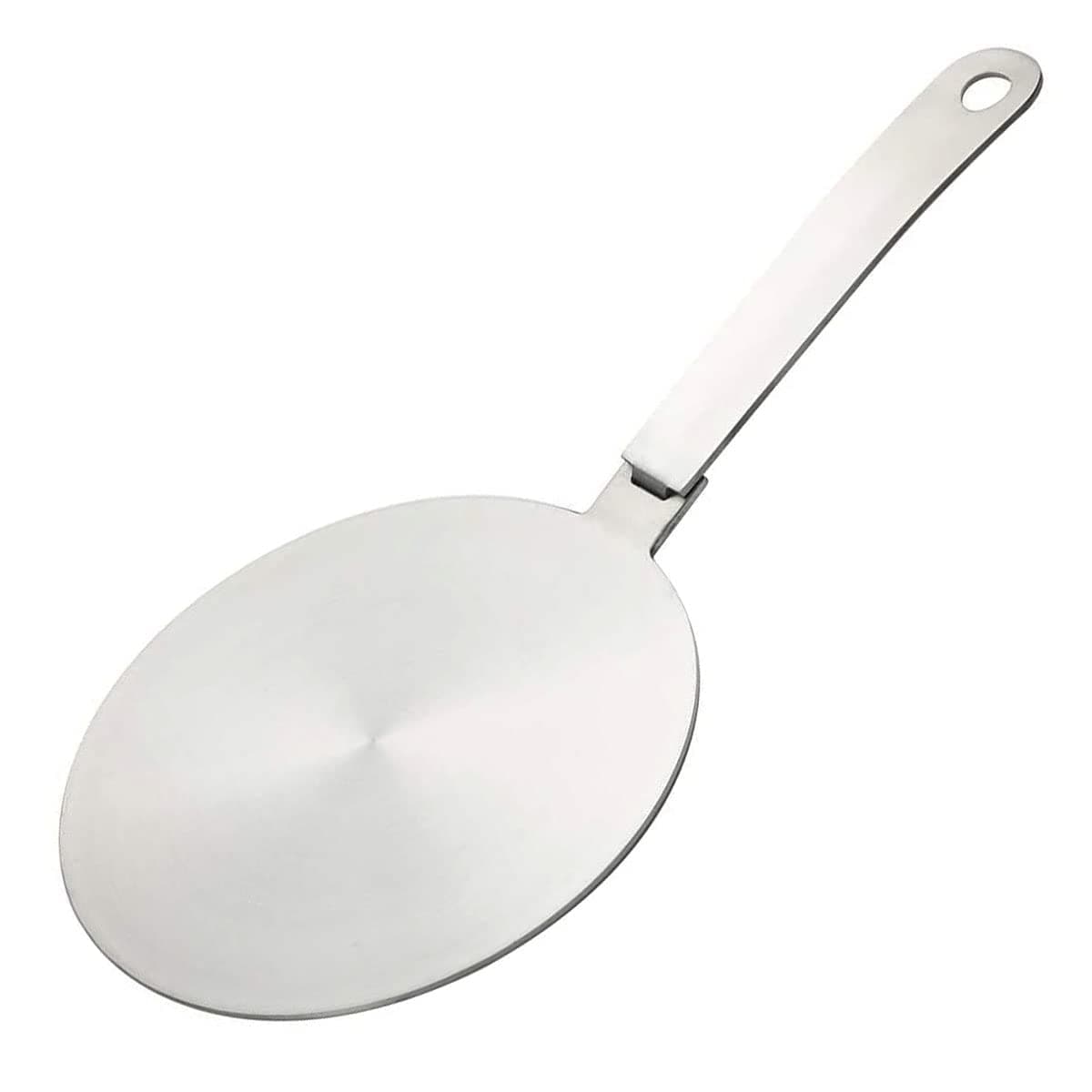 Induction Hob Heat Diffuser Ring Plate, Stainless Steel Adapter Plate with Detachable Handle for Pans, Ring Pan Mat Hob for Electric Gas Stove Electric Ceramic Stove Cooking Cooktop Converter