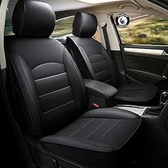 PegasusPremium PU Leatherite Car Seat Cover for Mahindra XUV 700- 7 Seater (Black)