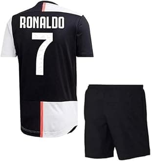 RJM Ronaldo 7 Jersey with Shorts for (Men,Kids,Boys)