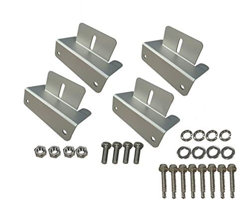 4 sets Z-type Aluminum Solar Panel Roof Mounting Bracket for Carvan roof