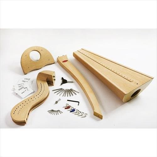 EMS Heritage 22 String Celtic Harp + Semitones, Beech, KIT - BUILD YOUR OWN!