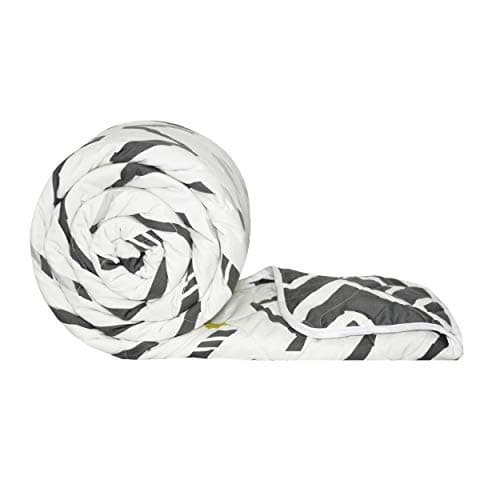 Divine Casa 120 GSM Microfiber Single Bed Comforter | Soft & Lightweight Reversible AC Blanket | All-Season 3-Layered Quilt | 230 x 140 cm, Slate